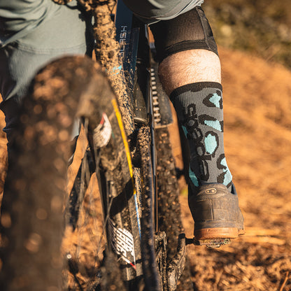 MTB Blue Camo Socks (3 Pack)