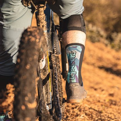 MTB Blue Camo Socks (3 Pack)