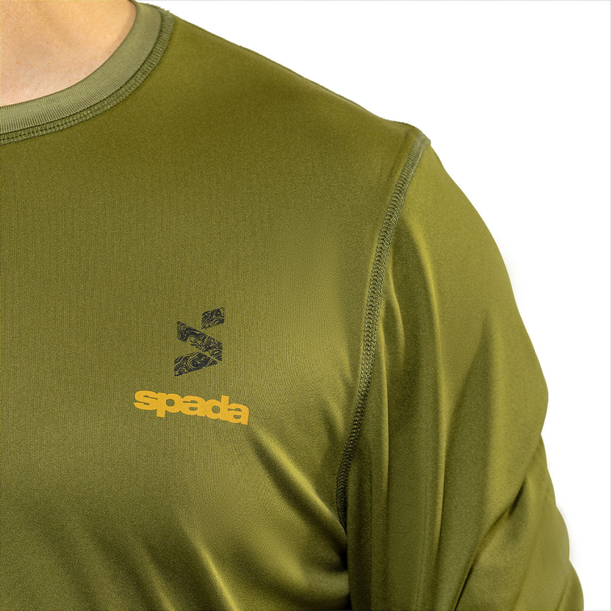 MTB Topo Thermo Olive Green Long Sleeve Jersey Shirt