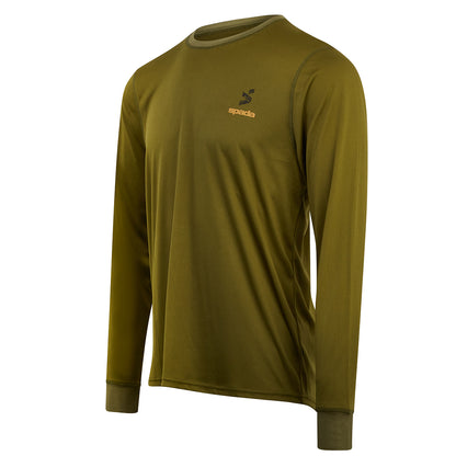 MTB Topo Thermo Olive Green Long Sleeve Jersey Shirt