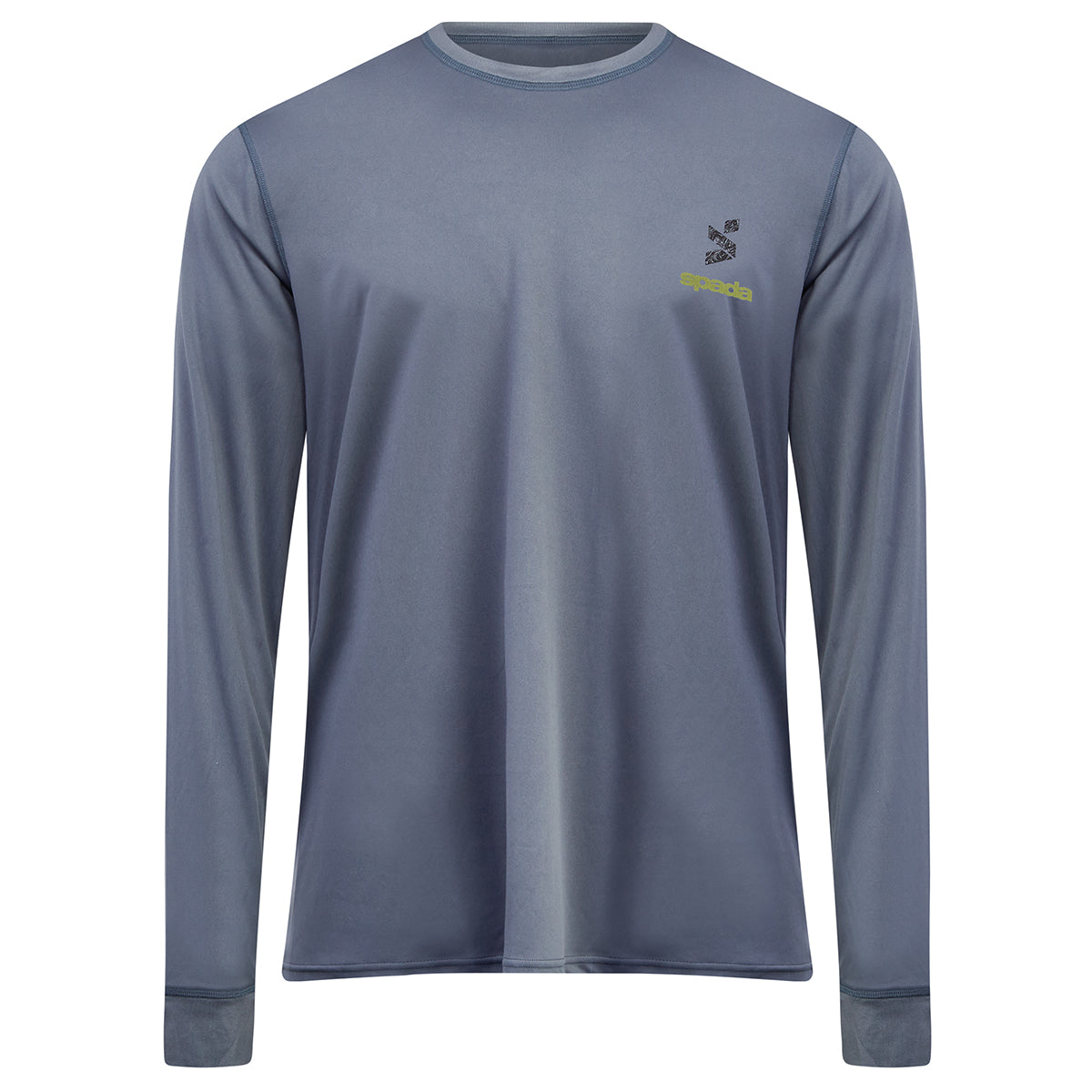 MTB Topo Grey Stormy Thermo Long Sleeve Jersey Shirt