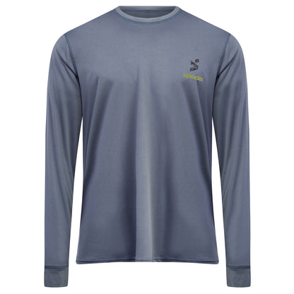 MTB Topo Grey Stormy Thermo Long Sleeve Jersey Shirt