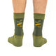 MTB Hydro Olive Green Socks