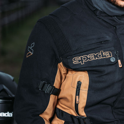 Spada Ascent V3 CE Jacket Black Tan
