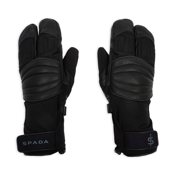 Vulcan Black Waterproof Motorcycle Gloves