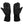 Vulcan Black Waterproof Motorcycle Gloves