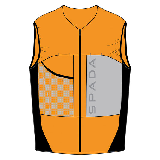 Spada Spark Visibility Vest Orange Fluo